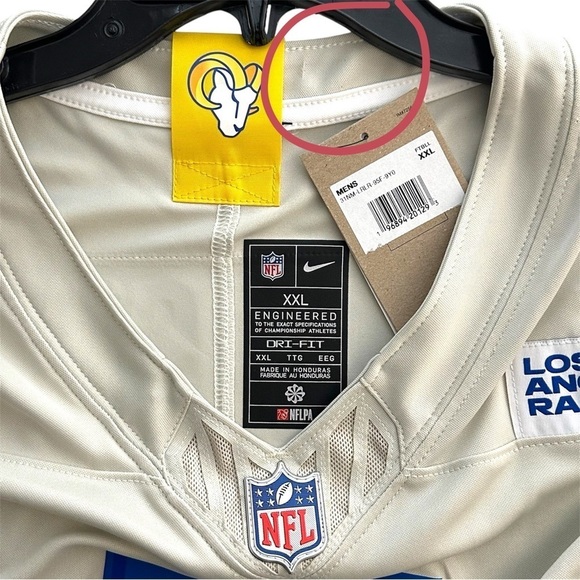 NWT Flawed NFL LA Rams Original Pro Bowl CB Jalen Ramsey Player Jersey size XXL - Picture 7 of 13